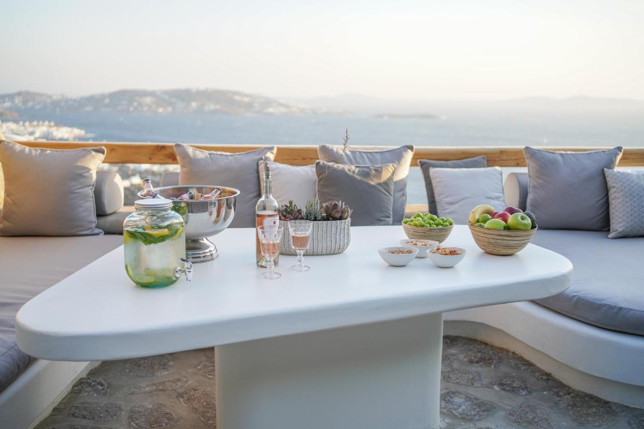 Apanema Villas, Mykonos Tourlos Bagian luar foto