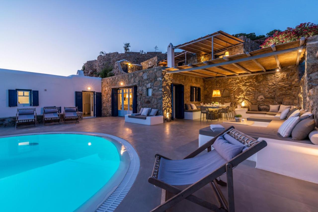 Apanema Villas, Mykonos Tourlos Bagian luar foto