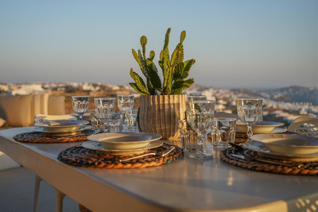 Apanema Villas, Mykonos Tourlos Bagian luar foto