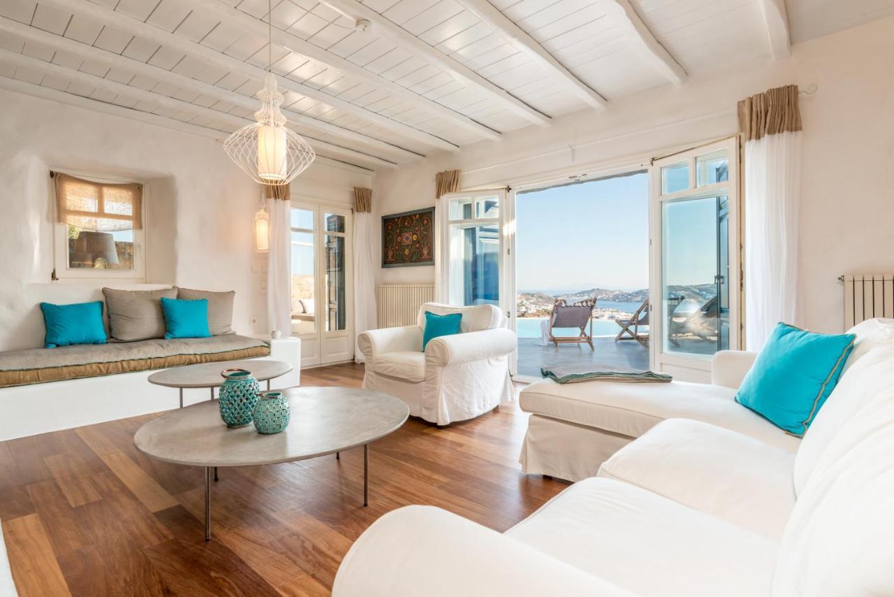 Apanema Villas, Mykonos Tourlos Bagian luar foto