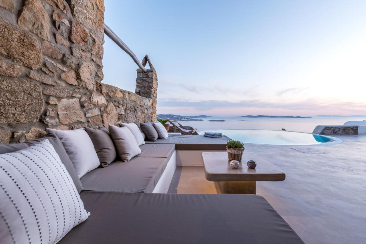 Apanema Villas, Mykonos Tourlos Bagian luar foto