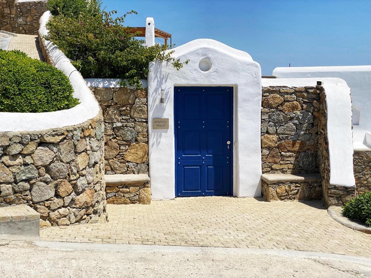 Apanema Villas, Mykonos Tourlos Bagian luar foto