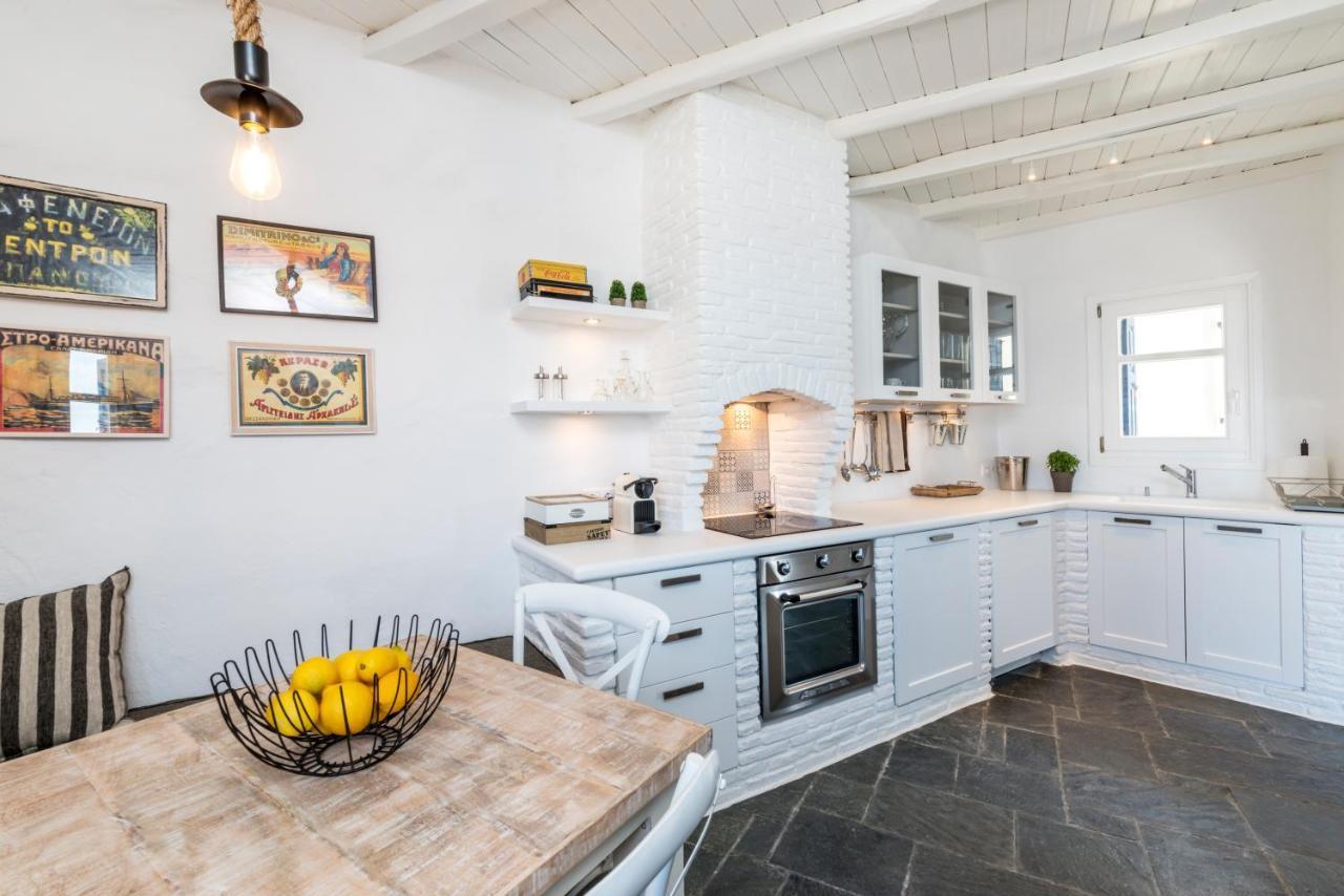 Apanema Villas, Mykonos Tourlos Bagian luar foto