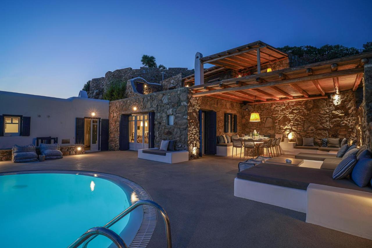 Apanema Villas, Mykonos Tourlos Bagian luar foto