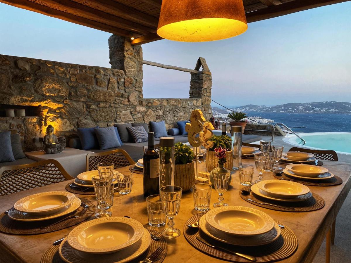 Apanema Villas, Mykonos Tourlos Bagian luar foto