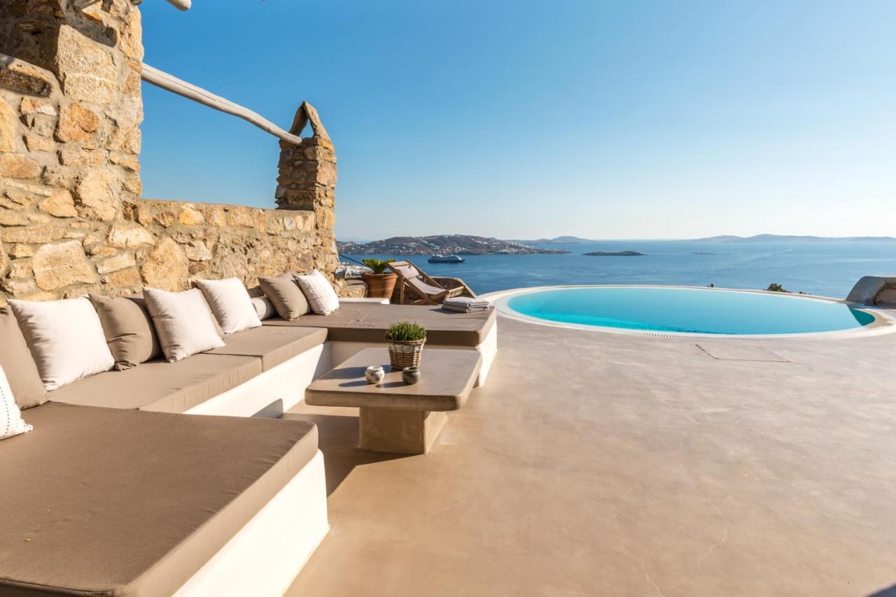 Apanema Villas, Mykonos Tourlos Bagian luar foto