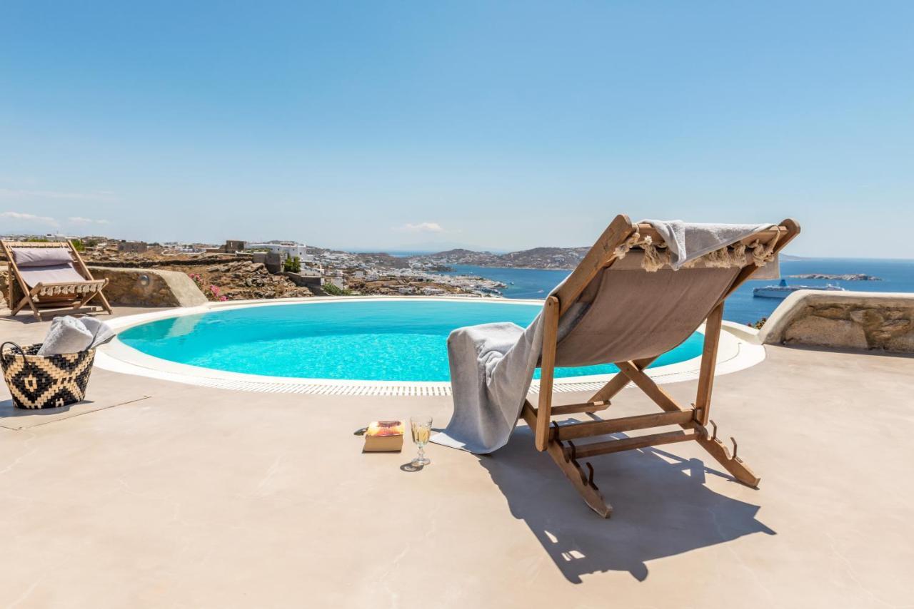 Apanema Villas, Mykonos Tourlos Bagian luar foto