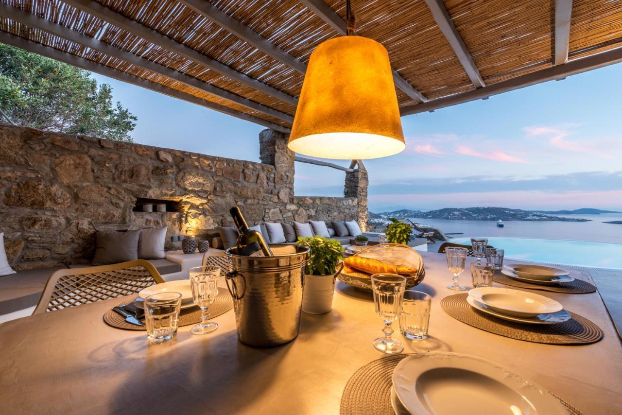 Apanema Villas, Mykonos Tourlos Bagian luar foto