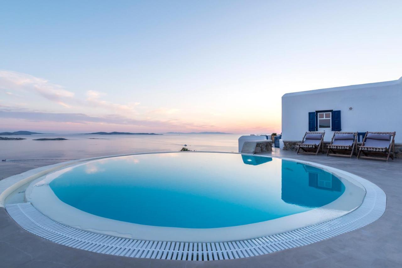 Apanema Villas, Mykonos Tourlos Bagian luar foto