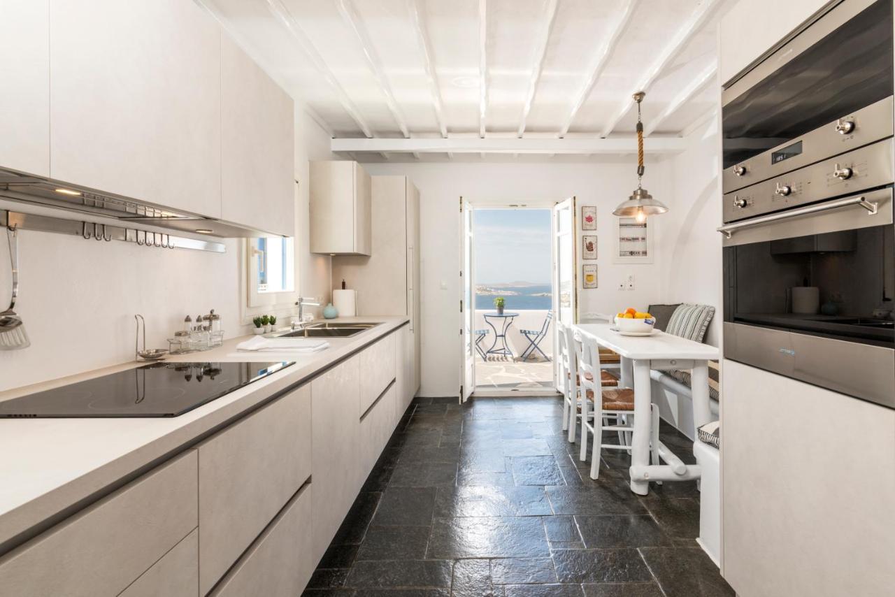 Apanema Villas, Mykonos Tourlos Bagian luar foto